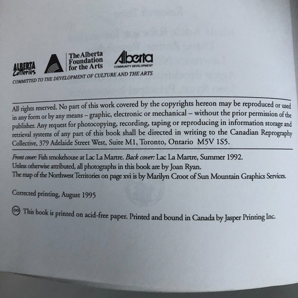 Doing Things the Right Way: Dene Traditional Justice in Lac La Martre, NWT - Picture 10 of 12